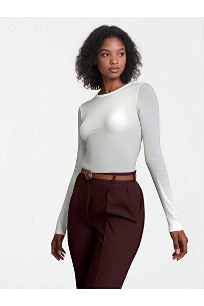 HANIMCA GİYİM Half Spanish-Style High Waist Fall Women's Wearable Lycra Pants...