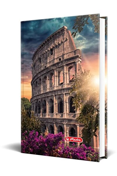 Herlitz Agenda nedatata, format A5, 224 pagini, motiv City