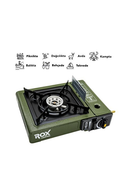 Bbox ROX Portatif Kamp Ocağı - Gri