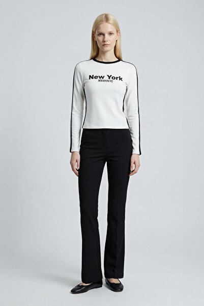 Rays 8342A Printed Striped Badi Ecru