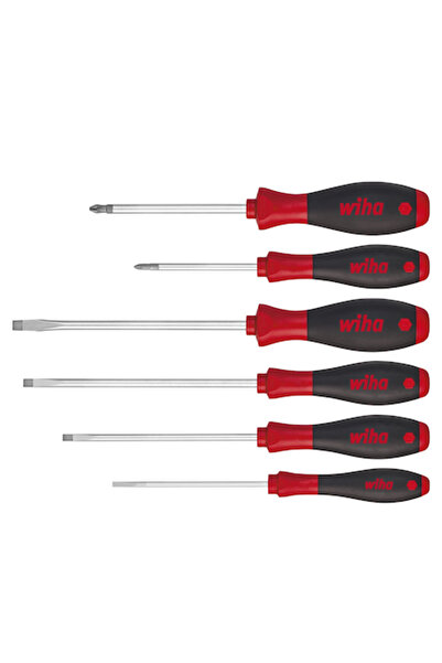 wiha Set șurubelnițe SOFTFINISH, SL/PH, 6 piese
