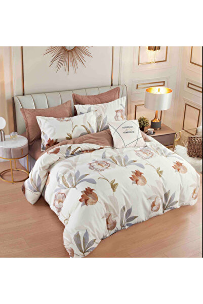 Inovius Bed Linen with Elastic, Fine Cotton 6 Pieces - JOJ266