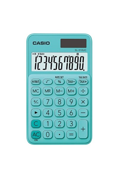 Casio Desk Calculator 10 Digits SL-310UC Green