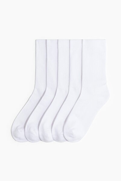 H&M 5'li Lycra® İçeren Çorap