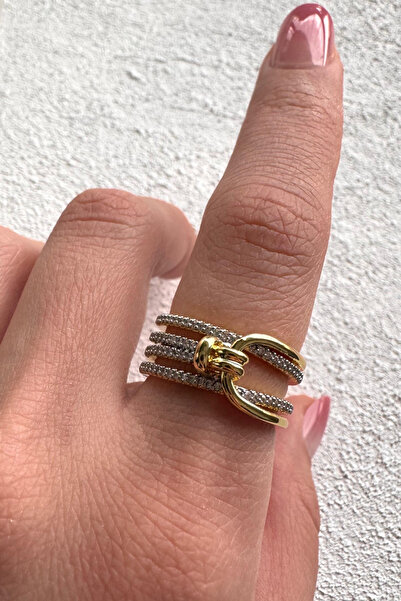 Leo'Stone V.I.P Double Color Series Royal Knot Knot Design Zircon Stone Adjus...