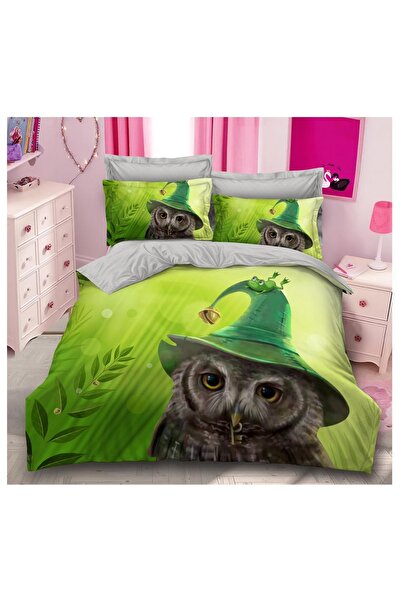 Inovius Bed Linen, 3D Fine Cotton, 6 Pieces, Double Bed - SIPRA2-43