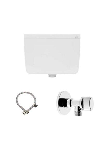 Beta Rezervor WC Export 9 l,montaj la semiinaltime,robinet coltar 1/2 x 1/2 s...