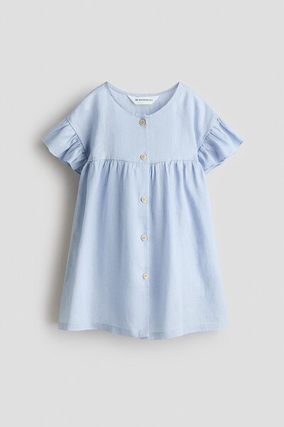H&M Keten Elbise