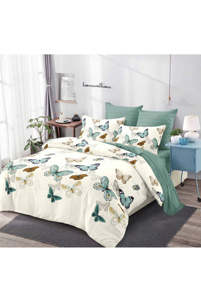 Inovius Lenjerii de Pat Dublu , Bumbac Finet, 6 Piese - DNA262