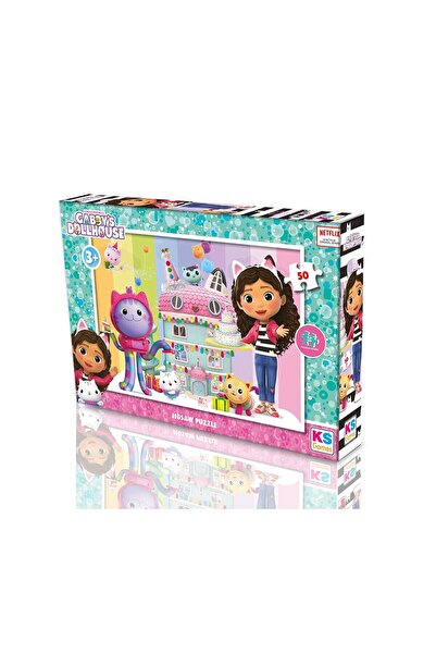 Nilly Toys Gb 709 Gabbys Dollhouse Puzzle 50 Pieces