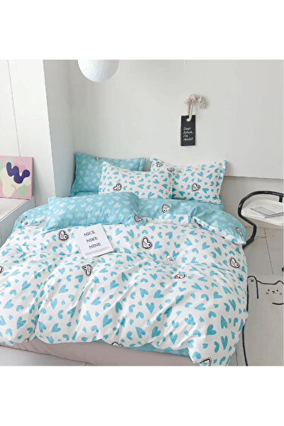 Inovius Double Bed Linen, Fine Cotton, 6 Pieces - SIPRR60-505