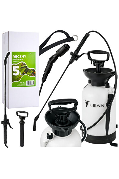 Three top online LEAN 5L Manual Pressure Sprayer for Watering, Fertilizing, S...