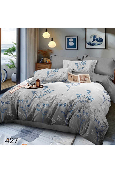 Inovius Lenjerie de Pat Bumbac Finet, 6 Piese, Pat Dublu - GR-427