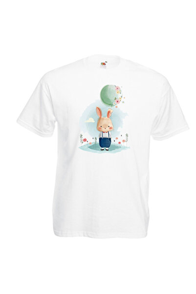Fruit of the loom Men's Easter colorful t-shirt