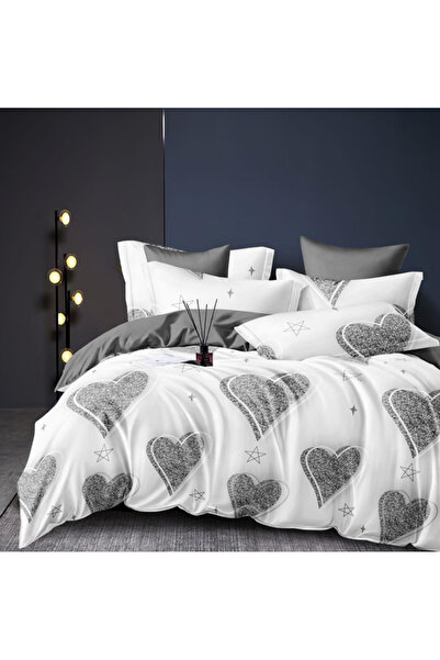 Inovius Lenjerie de Pat, Bumbac Finet, 6 Piese, Pat Dublu -JOJ750