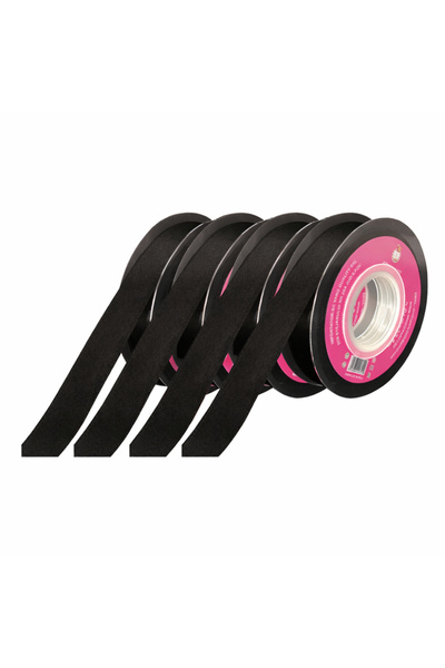 Mirific Party Black Satin Ribbon, 23 m x 2 cm, QT9611