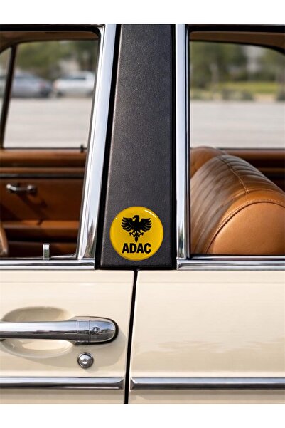 Damla Etiket ملصق Adac Damla مطبوع ثلاثي الأبعاد من السيليكون بشعار ADAC إيبو...