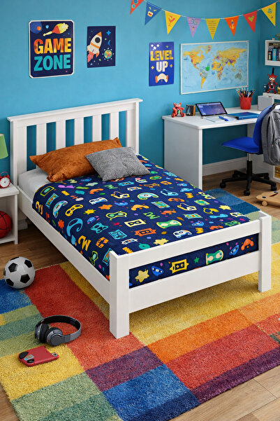 Herseycik Loft Mdf Karyola | Tek Ve Çift Kişilik Yatak Uyumlu Kolay Kurulum