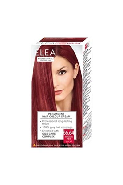 Elea Professional Hair Dye 66.64 RED-MAGMA, 123 ml