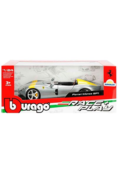 Nilly Toys 26027 1:24 سيارة فيراري فورمولا 1 مونزا SP1 موديل -سونمان