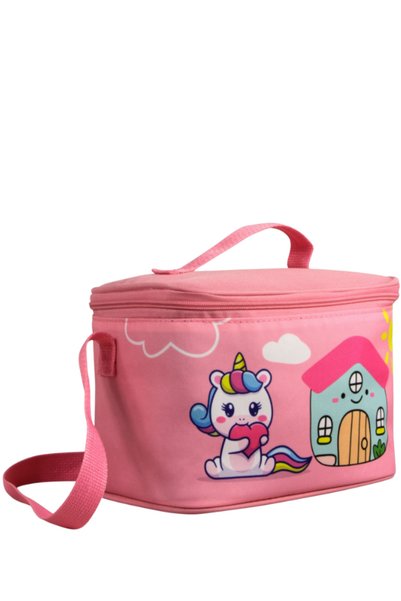 ÜMİT ÇANTA Cennec Unicorn Sevimli Evim Beslenme Çantası 23 x 16 x 15