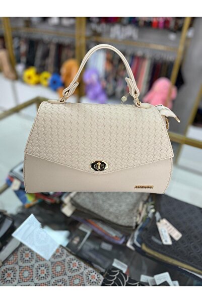 Armine Чанта Cream Knit AR40904
