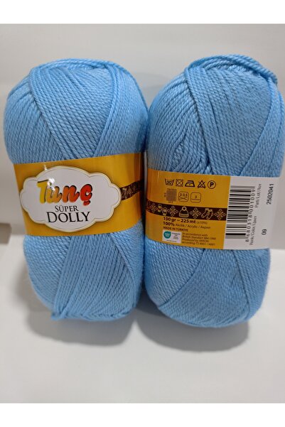 Tunç SÜPER DOLLY PATİK İPİ BEBE MAVİ KOD: 60