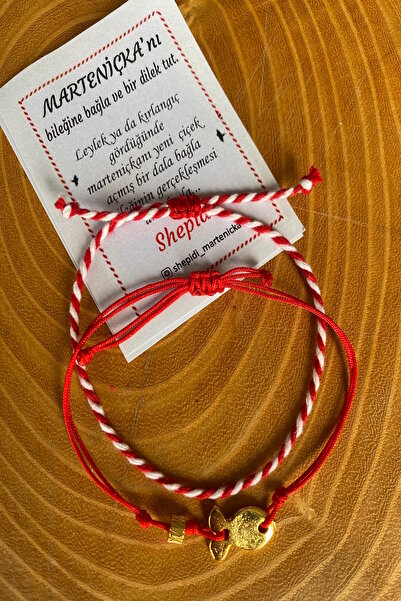 Shepidi 2-Pack Gold Fish Martenika Lucky Bracelet