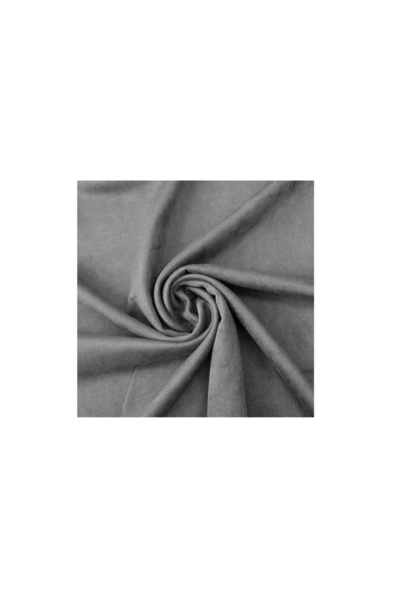 podyum baskı Gray Suede Fabric
