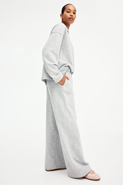 H&M Düz Paçalı Jogger Pantolon