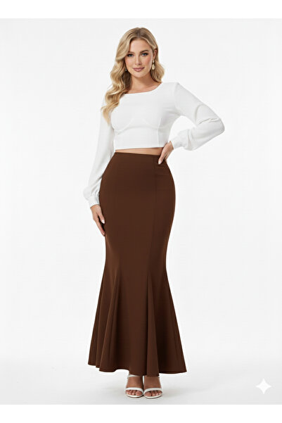 CNG MODA Women's Fish Catcher Maxi Skirt