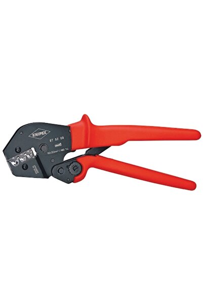 Knipex Clește de sertizare certificat pentru conectori izolați și neizolați, ...