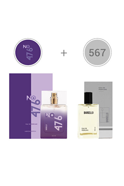 Bargello No.476 Unısex 50 Ml + 567 Erkek 50 Ml Fresh Unisex & Erkek Parfüm Seti
