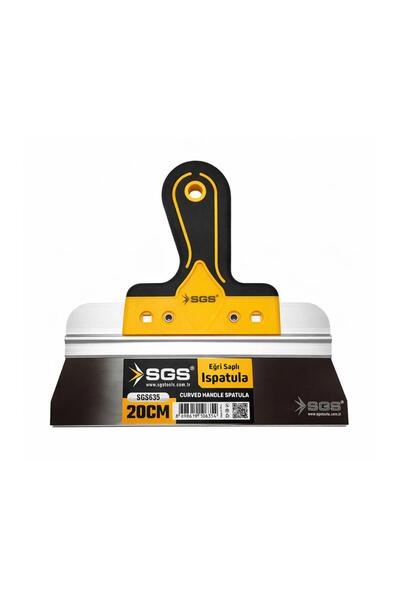 SGS Eğri Saplı Ispatula 20cm