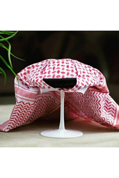 Abaya-AB A shemagh tied with an agal and a boy's cap