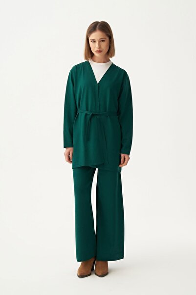 ALLDAY Emerald-Belden Knitwear Trouser Suit
