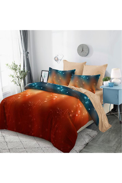 Inovius Finet Bed Linen 6 Pieces With Elastic - FLR10