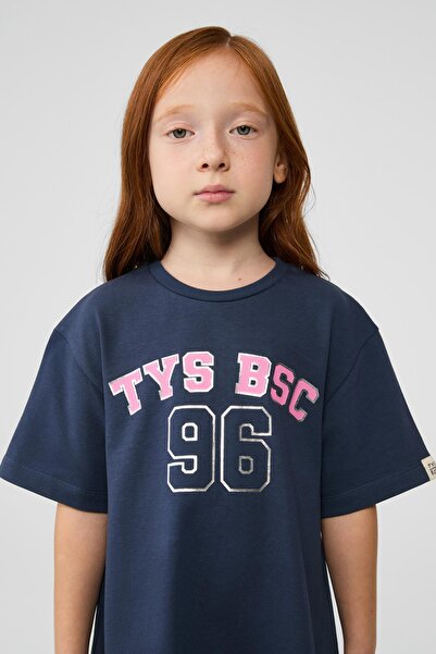 TYESS BSC BG Store Kız Çocuk Lacivert Elbise