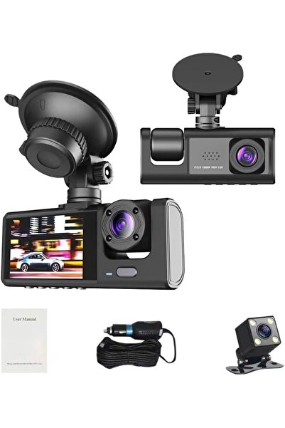 Generic 4 Channel 360° Dash Cam for Cars – Front, Rear, Inside, Left & Right ...