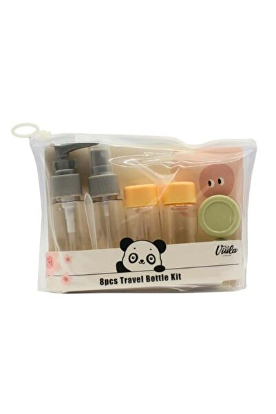 Viola Set of Colored Bottles 8 Pieces