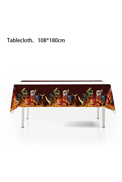 Choice 1pcs tablecloth Ninjas Birthday Party Supplies Decorations Disposable ...