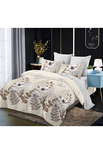 Inovius Σεντόνια διπλού κρεβατιού, εκλεκτό βαμβάκι, 6 τεμάχια - DNA248