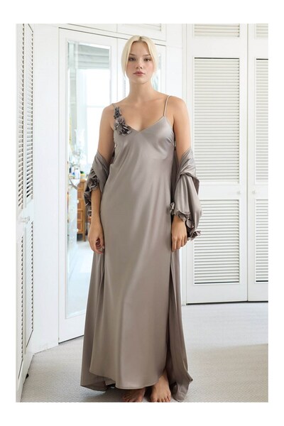 Kom Rose Long Nightgown