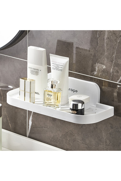 Viyogo Suport pliabil pentru baie, autoadeziv, 36 x 15,3 cm