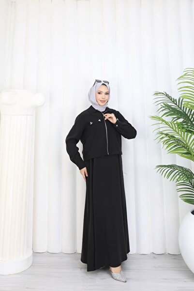 ankanoor Tencel Jacket Dress Set Anka264065