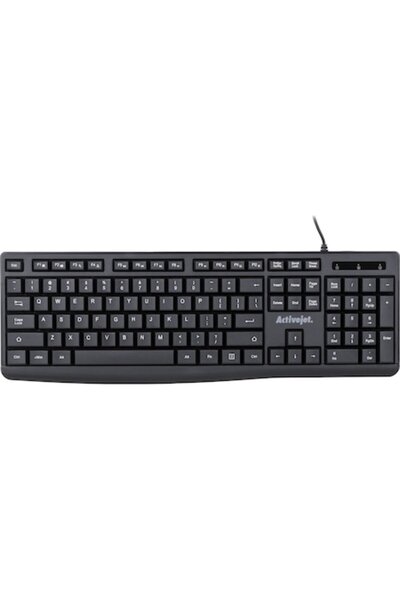 ActiveJet Tastatură standard, ActiveJet, neagră