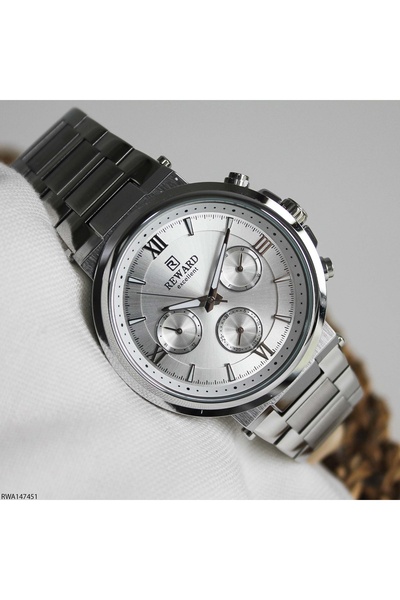 Reward Rwa147451 Men's Wristwatch with Steel Strap