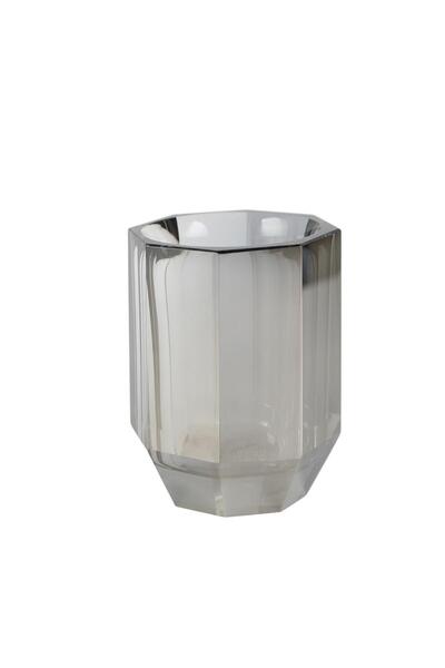 kobos Γυάλινη Θήκη Οδοντόβουρτσας Γκρι KB10001KR