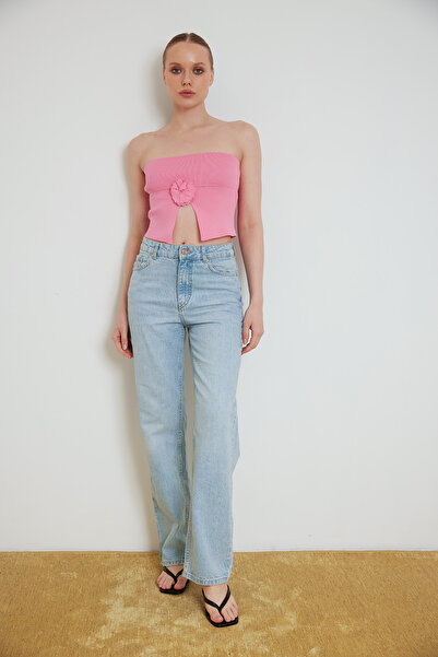 Avrile Floral Detailed Knitwear Top