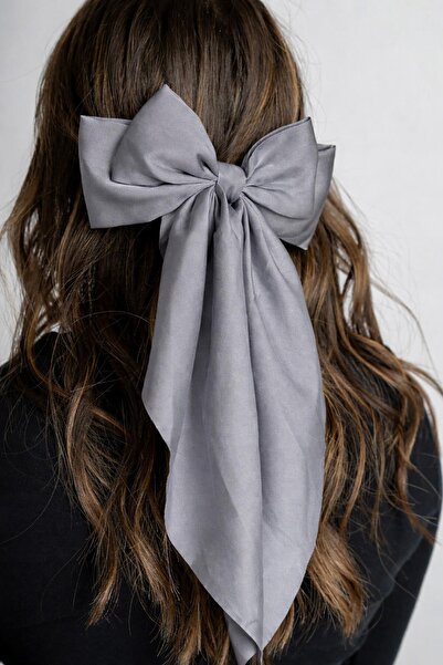 New Obsessions Long Scarf Bow Automatic Bow Buckle